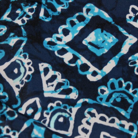 Blue 2 Pcs Justice Tankini Swimsuit Size 8 - Picture 10 of 10